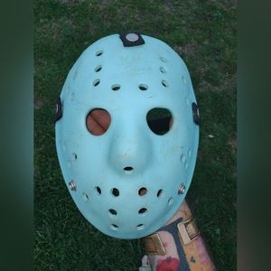 Jason Voorhees autographed mask